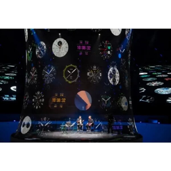 Écran de projection en maille holographique 3D pour exposition d'hologrammes, affichage de cirque, mariage – Image 4